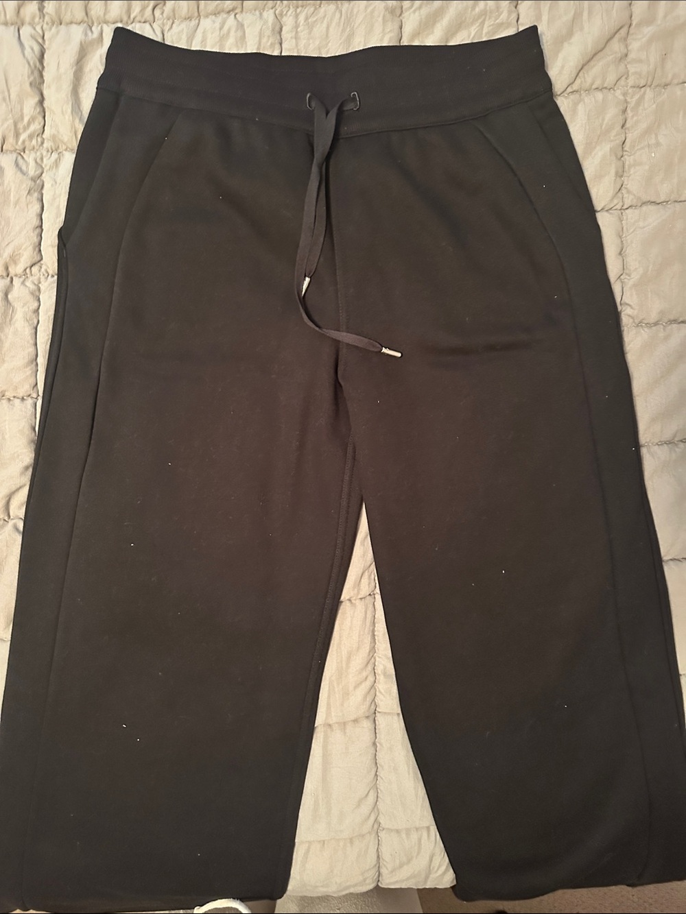 Lululemon Black Drawstring Sweatpants